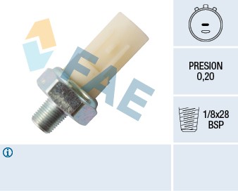 FAE 12991 Oil Pressure Switch for Hyundai, Kia