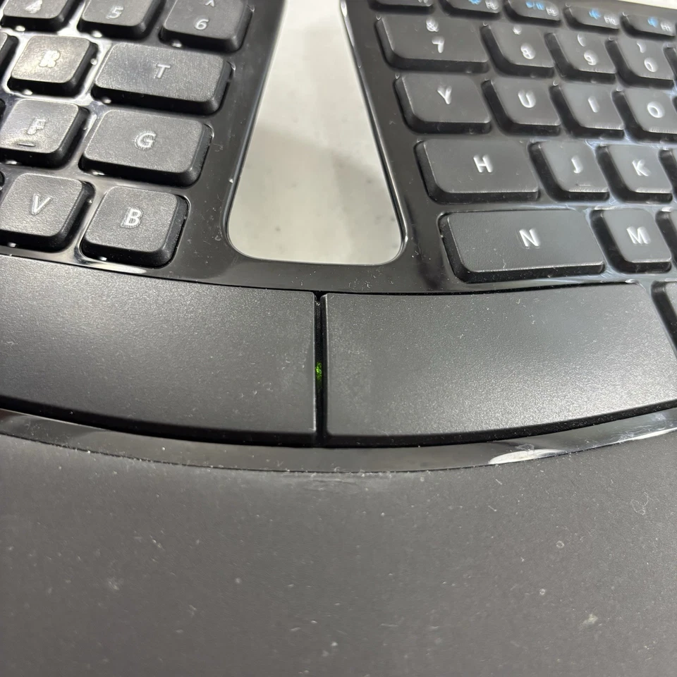 Teclado inalámbrico ergonómico sin dongle Microsoft Sculpt mouse number pad Mdl 1559 Foto 4 de 4