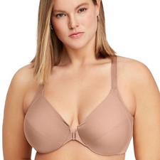 Glamorise Wonderwire Front-Close Smoothing Bra