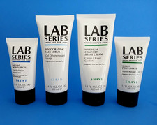 Lab Series Smooth Shave Set Of 4 Moisture Gel, Face Scrub, Shave Cream  3 in 1