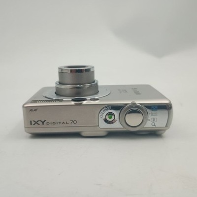 Canon IXY DIGITAL 70 Compact Digital Camera Silver Tested