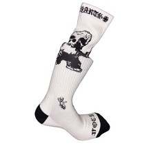 Chrome Hearts FOTI Jarvis Harris Teeter Mahalia Skull Socks Medium 5-8 Men