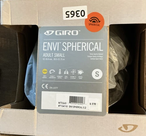 Giro Envi Spherical MIPS Women's Snow Helmet Small (52-55.5cm) Matte Black