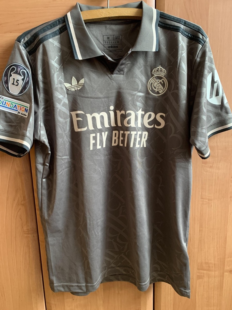 Adidas Real Madrid 2024/25 Third Jersey – Rodrygo #11 UCL Patch