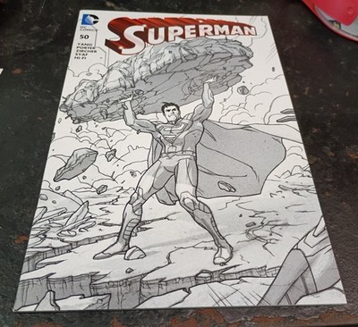 Superman #50 2016 DC Comics MGC Madness Games & Comics Variant Comic Book    