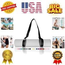 Yoga Mat Strap MAT NOT Included 2 Sizes with Extra Thick  Comfy Delicate T...