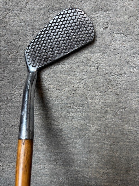 Shanking Aero Power Non-Shanking diamond fancy face 4 iron hickory shaft golf ...