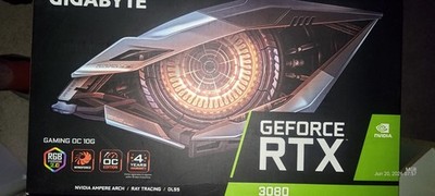 GIGABYTE GeForce RTX 3080 GAMING OC 10GB GDDR6X Graphics Card (GV-N3080GAMING)