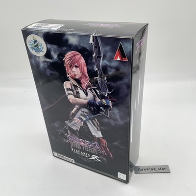 Dissidia Final Fantasy Play Arts Kai Lightning PVC Figure From