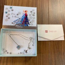 Disney Frozen White Gold Necklace Unused TAKE-UP Limited Edition Gift