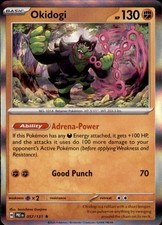OKIDOGI 057/131 HOLO RARE PRISMATIC EVOLUTIONS POKEMON NM/M