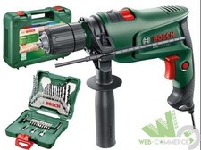 TRAPANO BATTENTE PRECUSSIONE BOSCH EASY IMPACT 630 W ELETTRICO + SET PUNTE