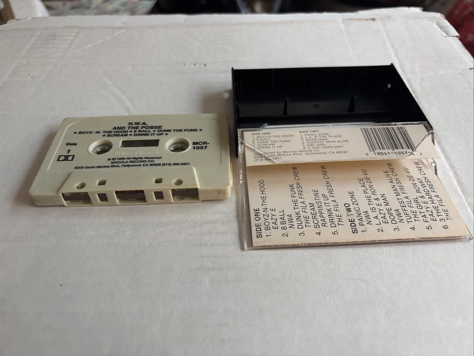 N.W.A. and The Posse - (Cassette tape, 1988 Ruthless Debut Album) - Image 3 of 4
