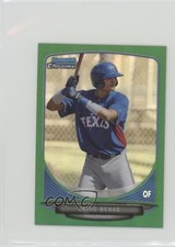 2013 Bowman Chrome Minis Green Refractor 28/75 Jairo Beras #258 g6p
