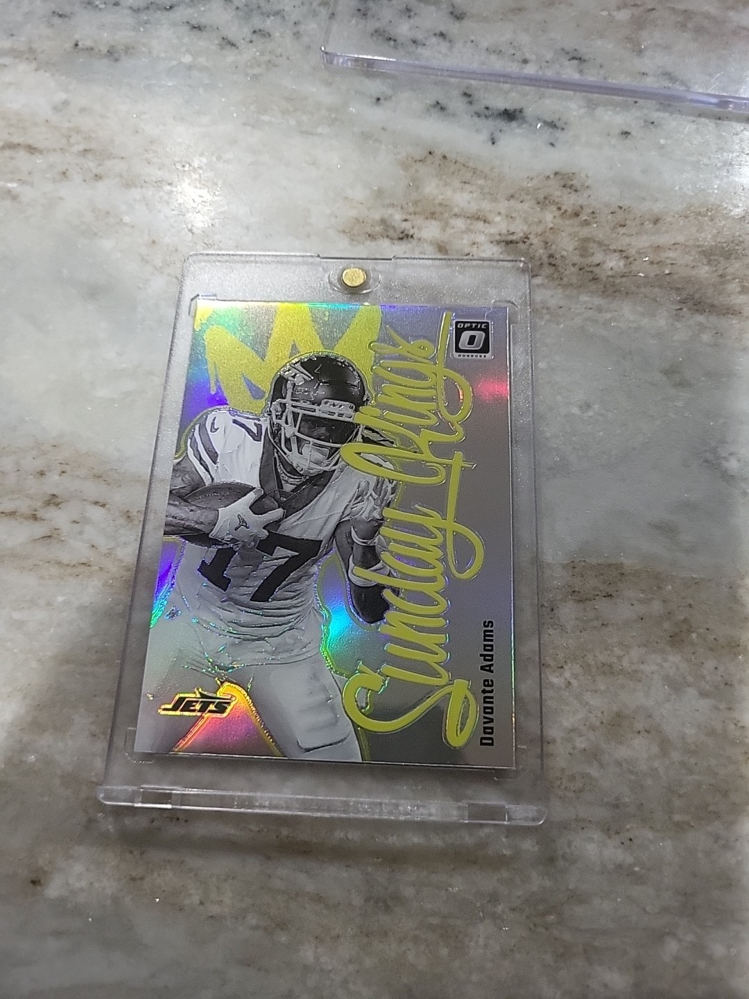 2024 Donruss Optic Davante Adams Sunday Kings Holo #10 Case Hit! SSP Refractor!