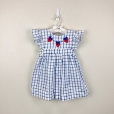 Vintage Cuties by Judy Blue Plaid Strawberry Dress 2T