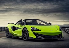 completely unopened brand new Spark 1 18 McLaren 600LT Spider 2019 Lime Green