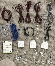New /Used Lot Apple EarPods Earbuds Mixed Lot 10 Ft/Mixed Lightning Cables
