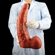 Giant Thick Realistic Huge Dildo Suction Cup Anal G-Spot Sex Toys for Women