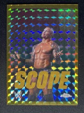 2026 Topps Chrome WWE Randy Orton Orange Geometric Refractor 34/50 #Scope-15