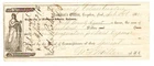 Indiana 1865 Civil War Volunteer Bounty loan repayment: printed $ 300.00 note