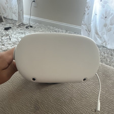 Meta Quest 2 with an elite charging battery p...