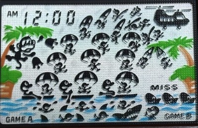 Nintendo Game & Watch Parachute PR-21 1981 getestet funktioniert verpackt Jap...
