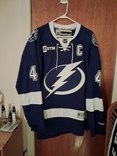 Tampa Bay Lightning Authentic STM Large maglia uomo Vincent Lecavalier C patch #4