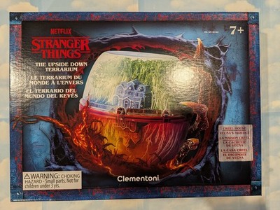STRANGER THINGS THE UPSIDE DOWN TERRARIUM NETFLIX BY CLEMENTONI SEALED