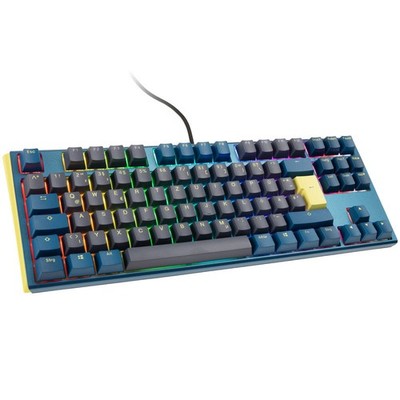 Ducky One 3 Daybreak TKL Gaming Tastatur, RGB LED - MX-Black