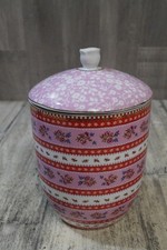 schöne große Pip Studio Deckeldose Dose rose pink rot Höhe 21cm