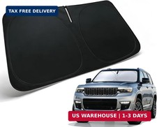 Windshield Sun Shade for Jeep Grand Cherokee 2022-2025 Car Front Window Sunsha