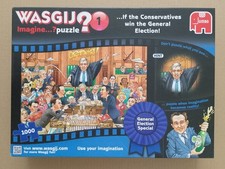 Wasgij Jigsaw Imagine Number 1 If The Conservatives Win The General Election.