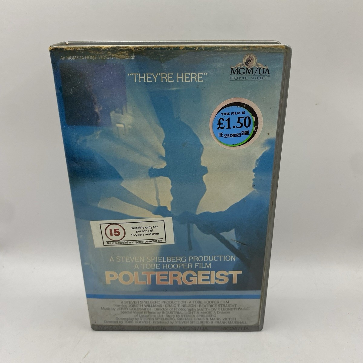 Poltergeist VHS Big Box Pre Cert PAL RARE Ex Rental | eBay UK
