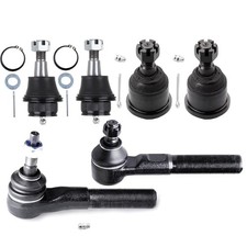 For Dodge Ram 1500 Laramie Slt 2006-2008 4wd 6pcs Front Tie Rod Ends Ball Joints
