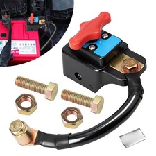Universal Battery Disconnect Switch 12V 24V Power Cut Off Rotary Isolator Car RV