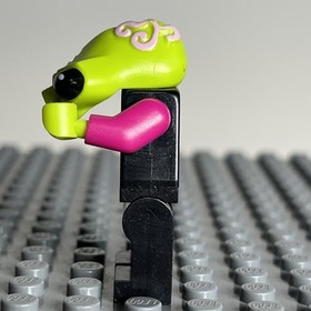 LEGO Alien Pilot Lime Green Magenta Black Minifigure Conquest AC002 7050 7052 1S