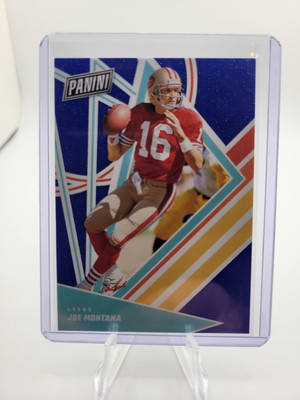#ad 2024 Panini Black Friday Football Blue 50 Joe Montana San Francisco 49ers $19.99