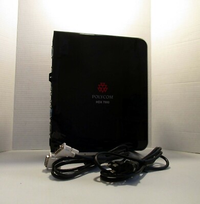 POLYCOM HDX 7000 HD Video Conference System with DVI and Power