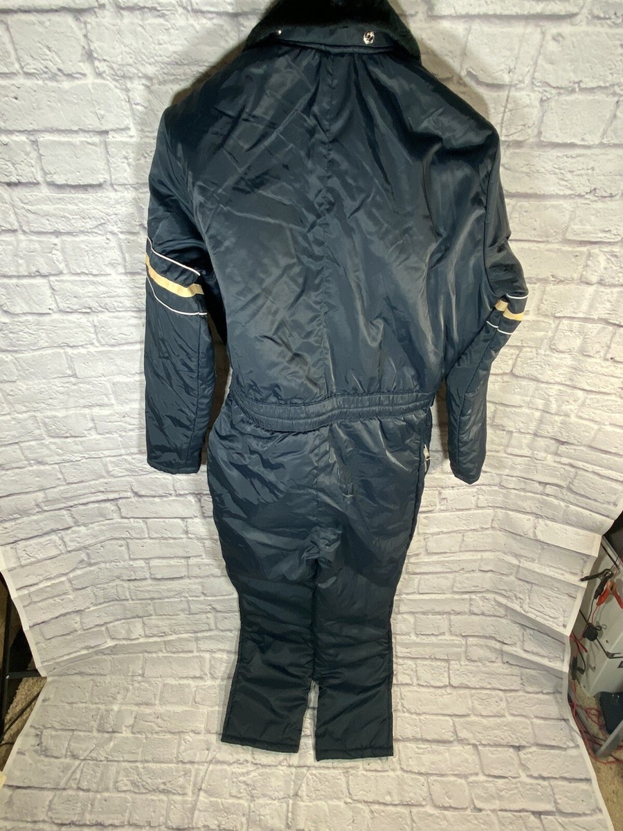 Vintage SEARS Work Leisure Mens Insulated Coveralls Ski One Piece
