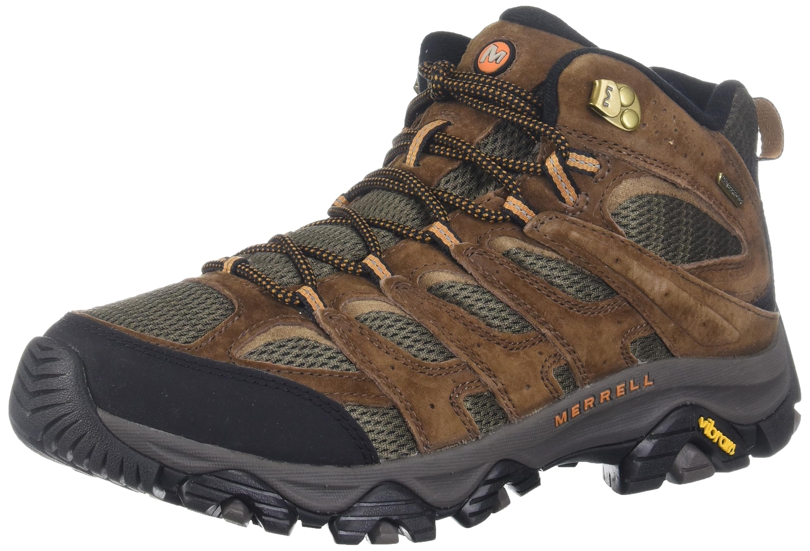 VeryGood_Merrell Uomo Moab 3 Mid Scarpone da Escursionismo Impermeabile Terra 