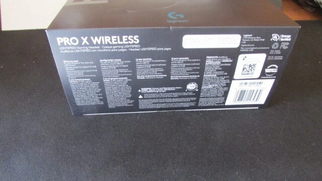 New Logitech PRO X Wireless Lightspeed Gaming Headset 981000906 - Image 4 of 4