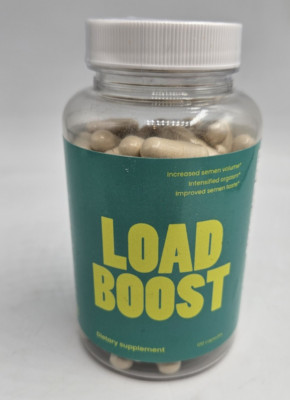 Load Boost: Semen Volume, & Sperm Health 120 Capsules EXP 02/26 - NEW SEALED
