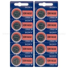 10 NEW SONY CR1632 3V Lithium Coin Battery Expire 2029 FRESHLY NEW - USA Seller