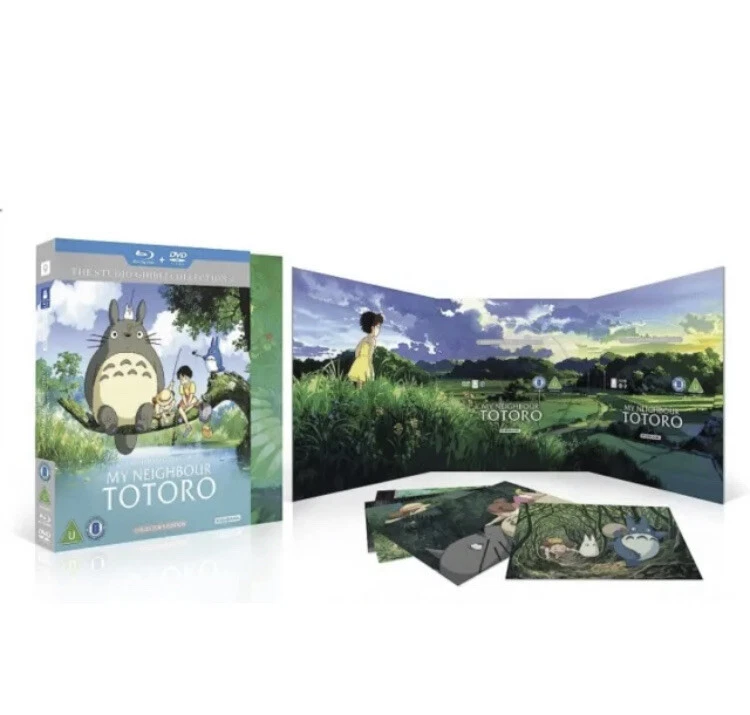 My Neighbour Totoro Collector's Edition Blu-ray DVD Region 2 - New, Sealed - Image 3 of 4