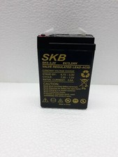 BATTERIA RICARICABILE AL PIOMBO SKB (GBC) 6V 3,2Ah verticale ( ex 2,8ah )