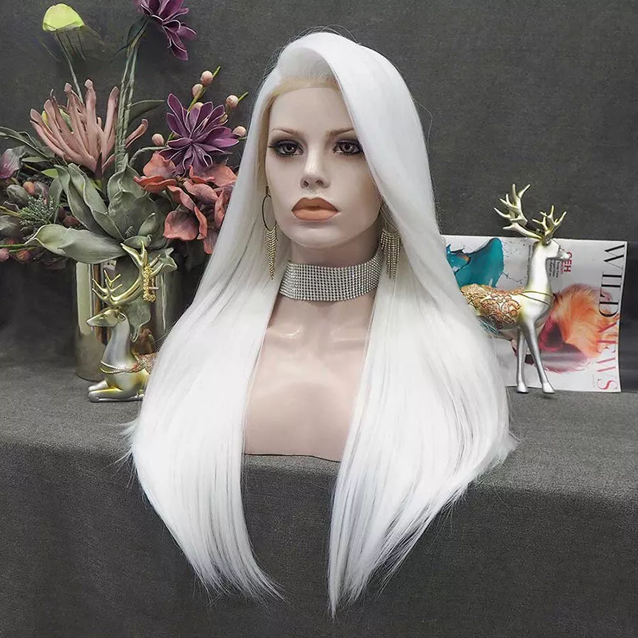 White wig flower vase cheap