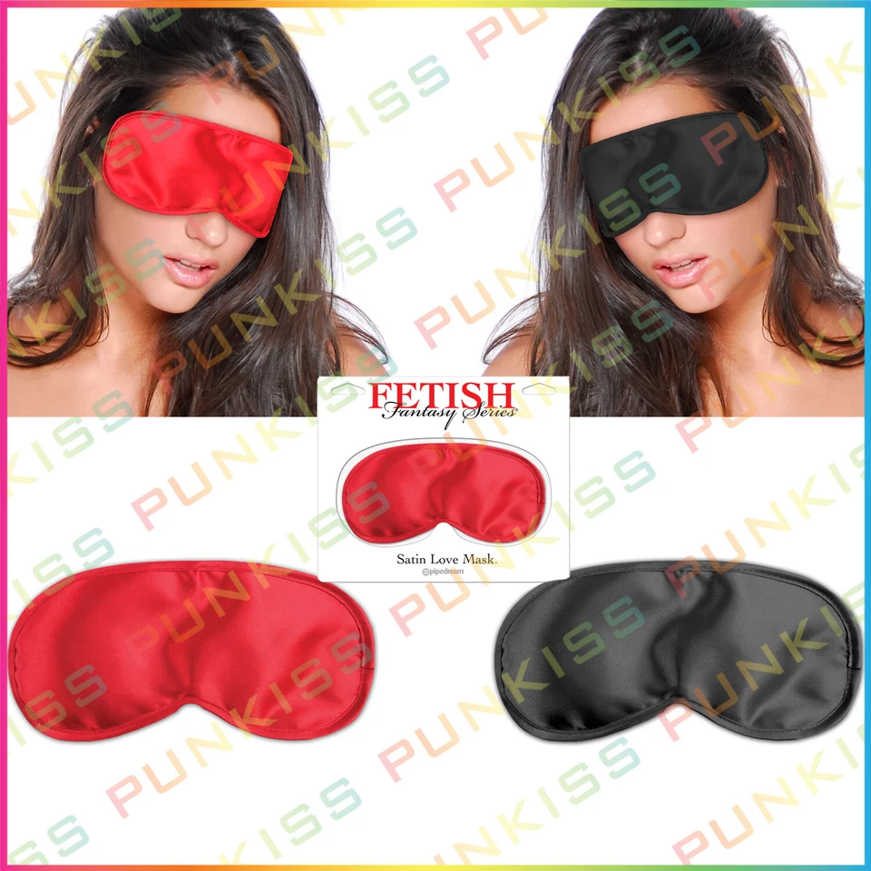 Máscara de ojos con venda en los ojos Satin Love💋 Parejas adultas BDSM Bondage Sutricción Juegos con disfraces Foto 2 de 2