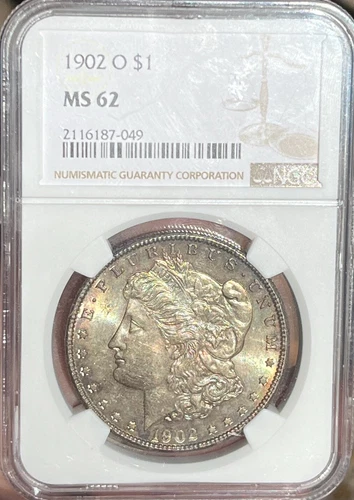 1902-O NGC MS-62 Morgan Silver Dollar