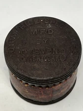 VINTAGE AUTOMTIVE SPECIALTIES MFG BY STEVENS GAS OIL STATION ADVERTIZING CAN